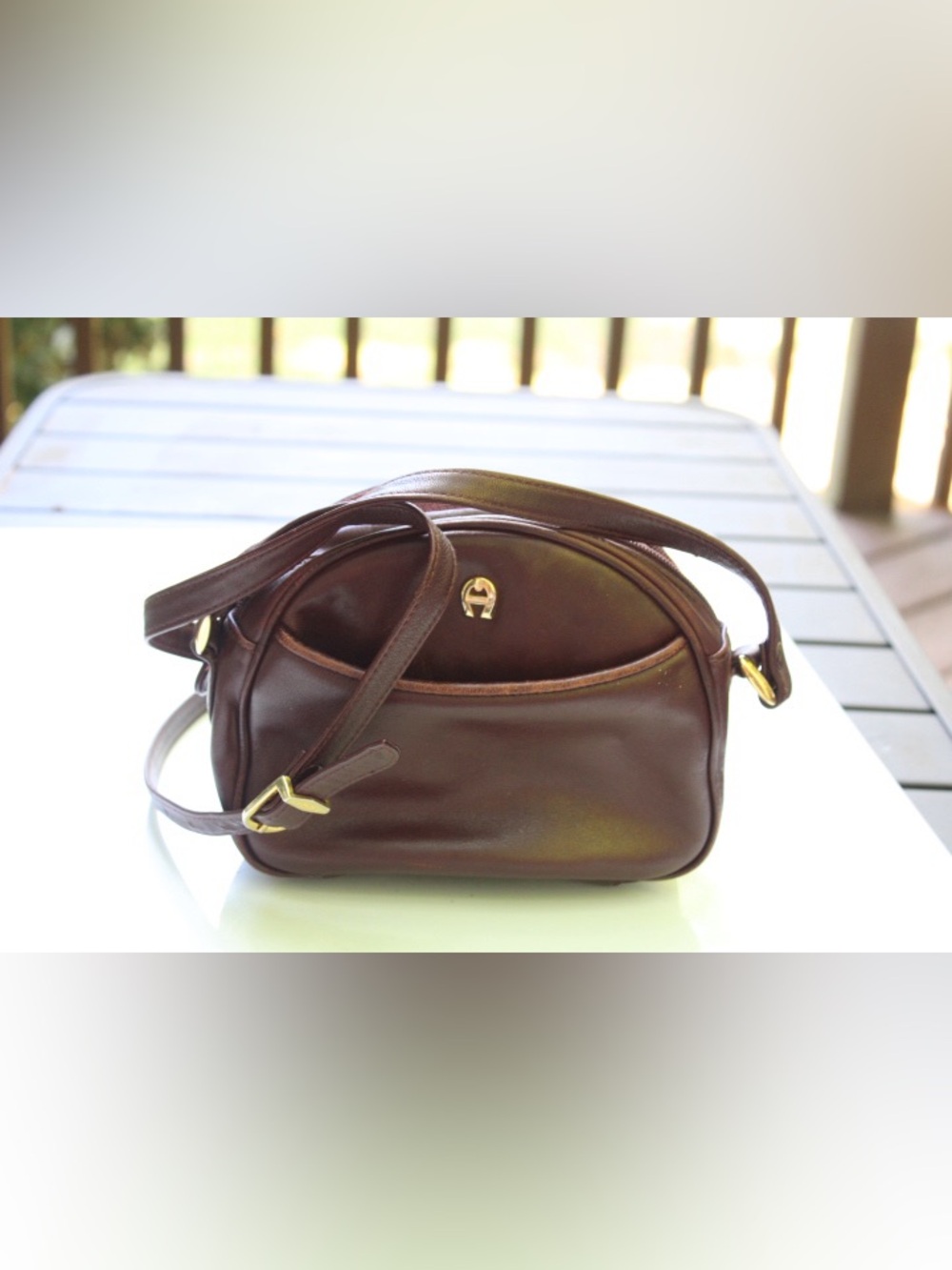 Vintage Etienne Aigner cross body bag